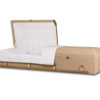 Emerson cremation casket tan